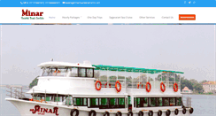 Desktop Screenshot of minartouristboatcochin.com